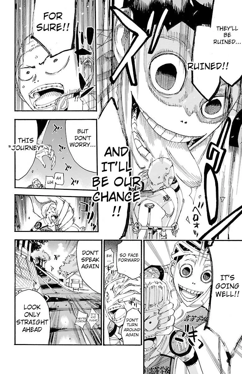 Yowamushi Pedal Chapter 460 page 16