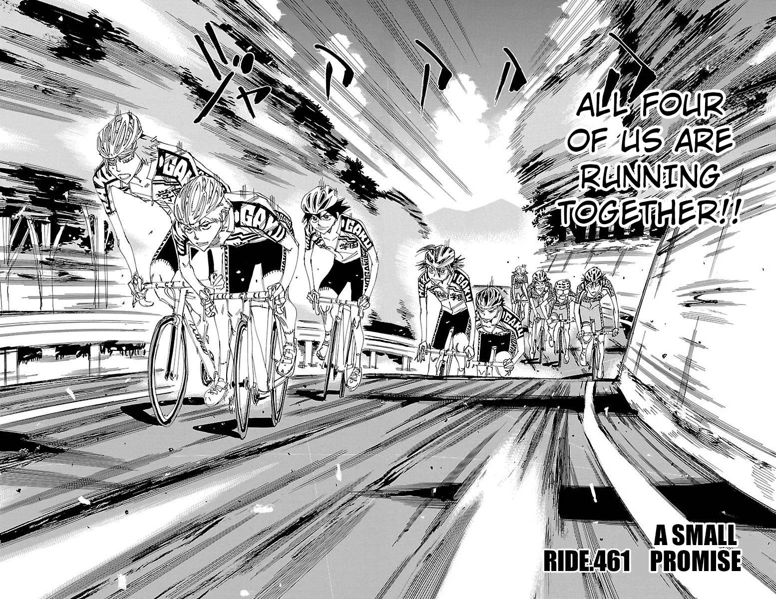 Yowamushi Pedal Chapter 461 page 2