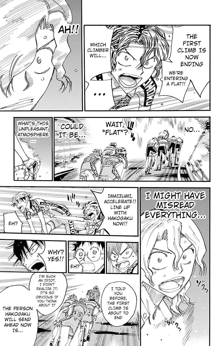 Yowamushi Pedal Chapter 461 page 12