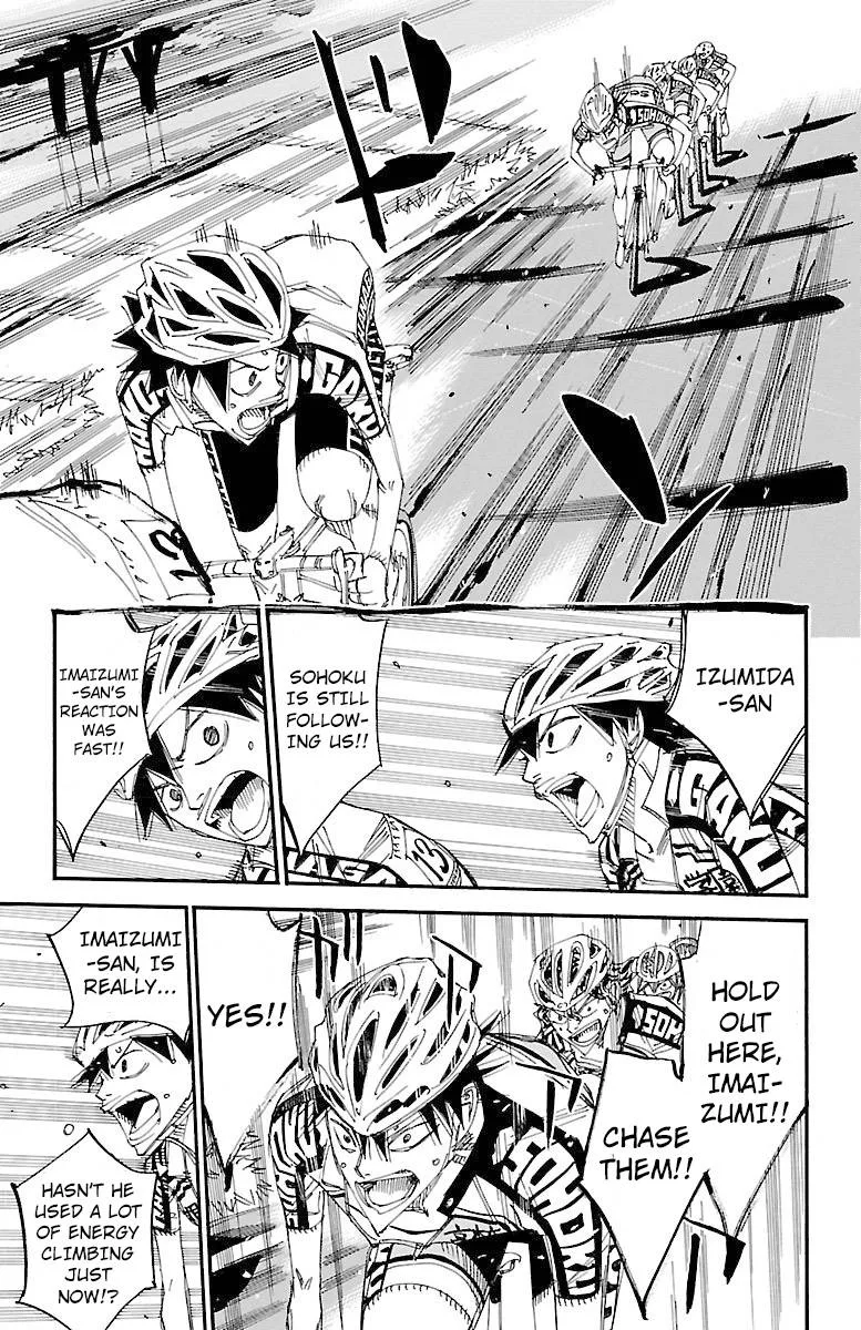 Yowamushi Pedal Chapter 462 page 13