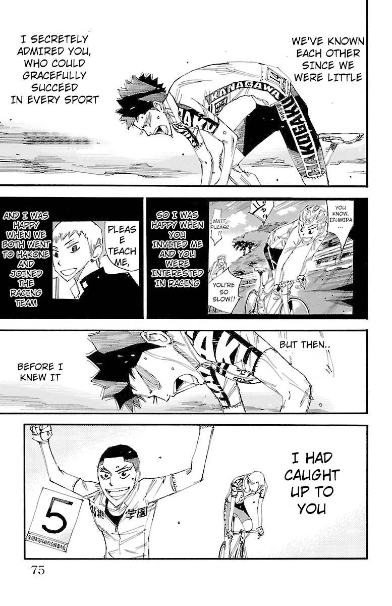 Yowamushi Pedal Chapter 462 page 9