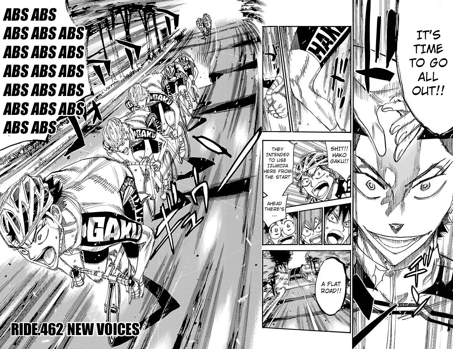 Yowamushi Pedal Chapter 462 page 2