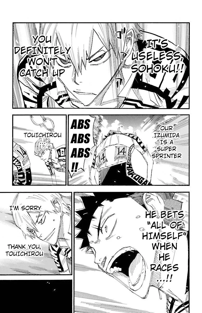 Yowamushi Pedal Chapter 462 page 5