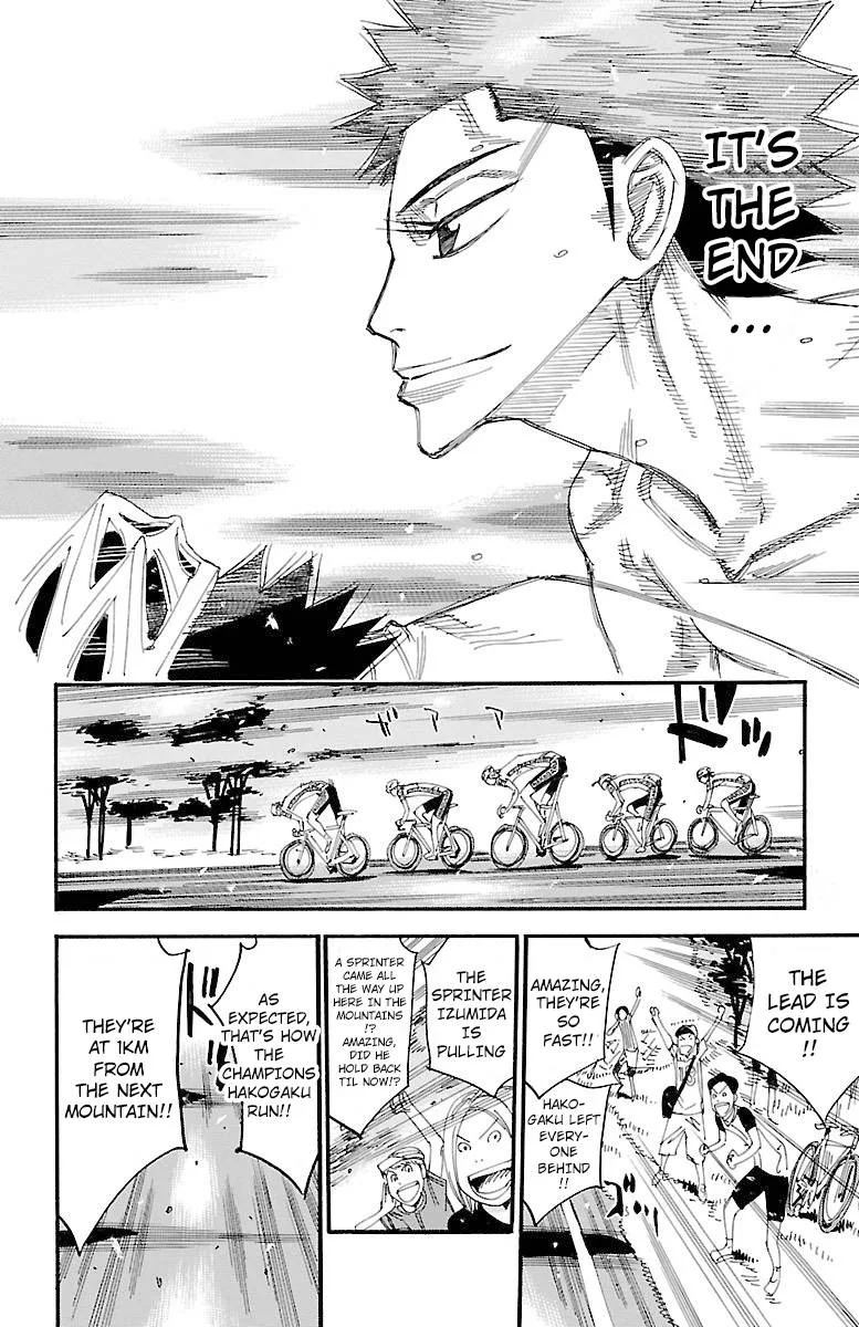 Yowamushi Pedal Chapter 463 page 10