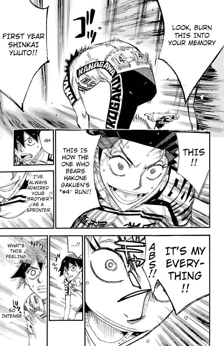 Yowamushi Pedal Chapter 463 page 7