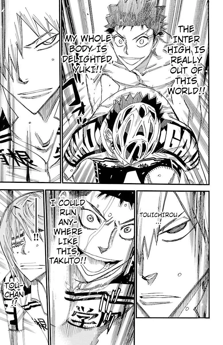 Yowamushi Pedal Chapter 463 page 11