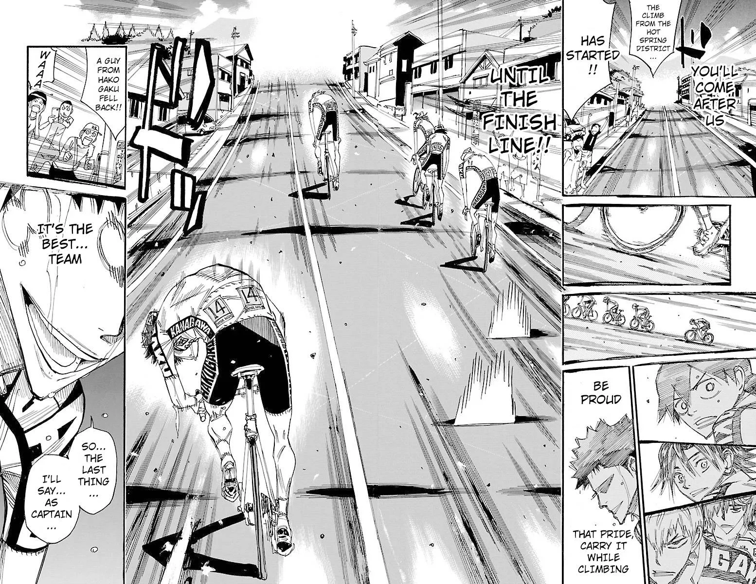 Yowamushi Pedal Chapter 463 page 14
