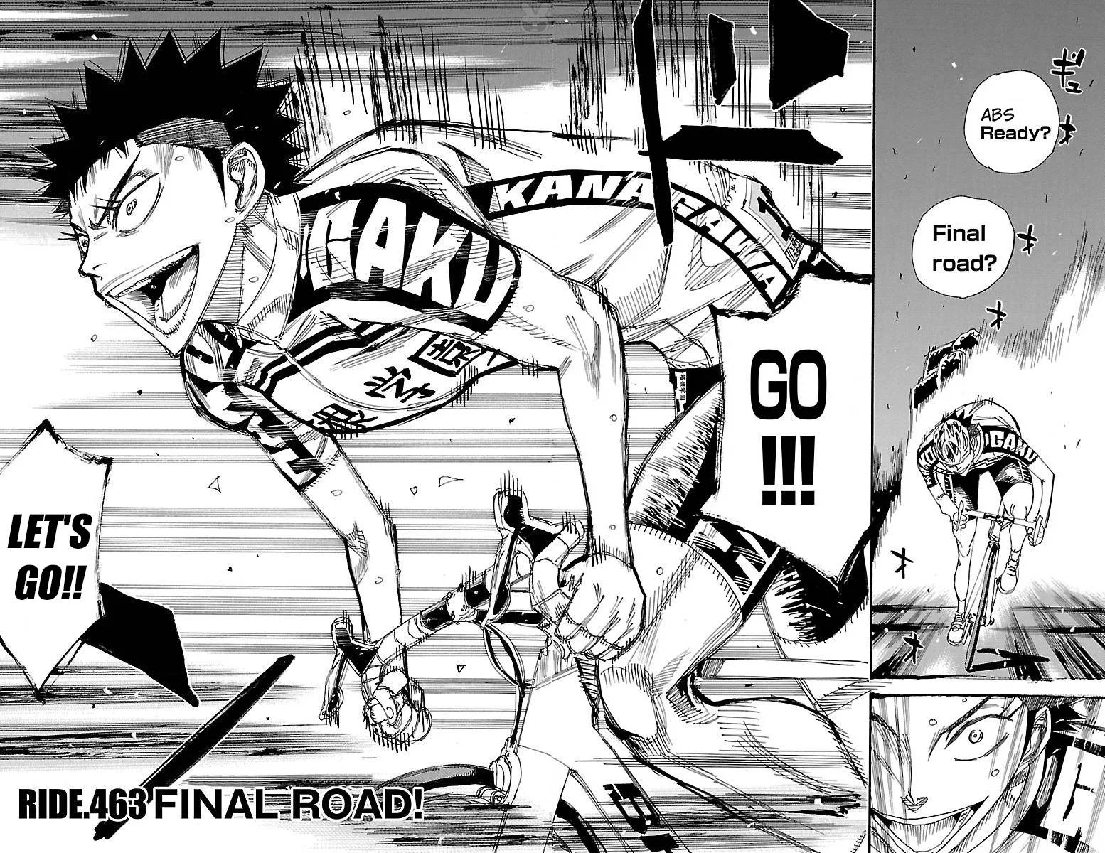 Yowamushi Pedal Chapter 463 page 2