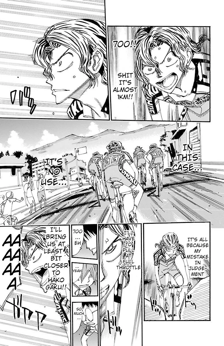 Yowamushi Pedal Chapter 464 page 9