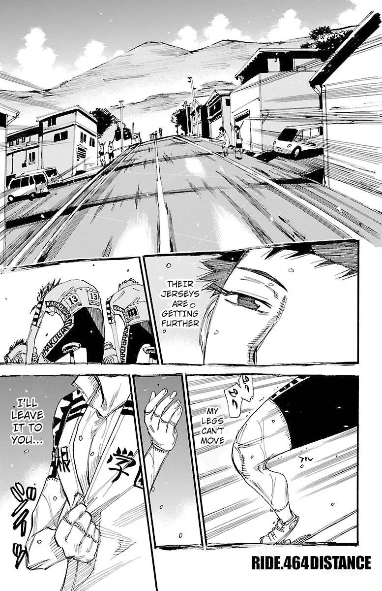 Yowamushi Pedal Chapter 464 page 1