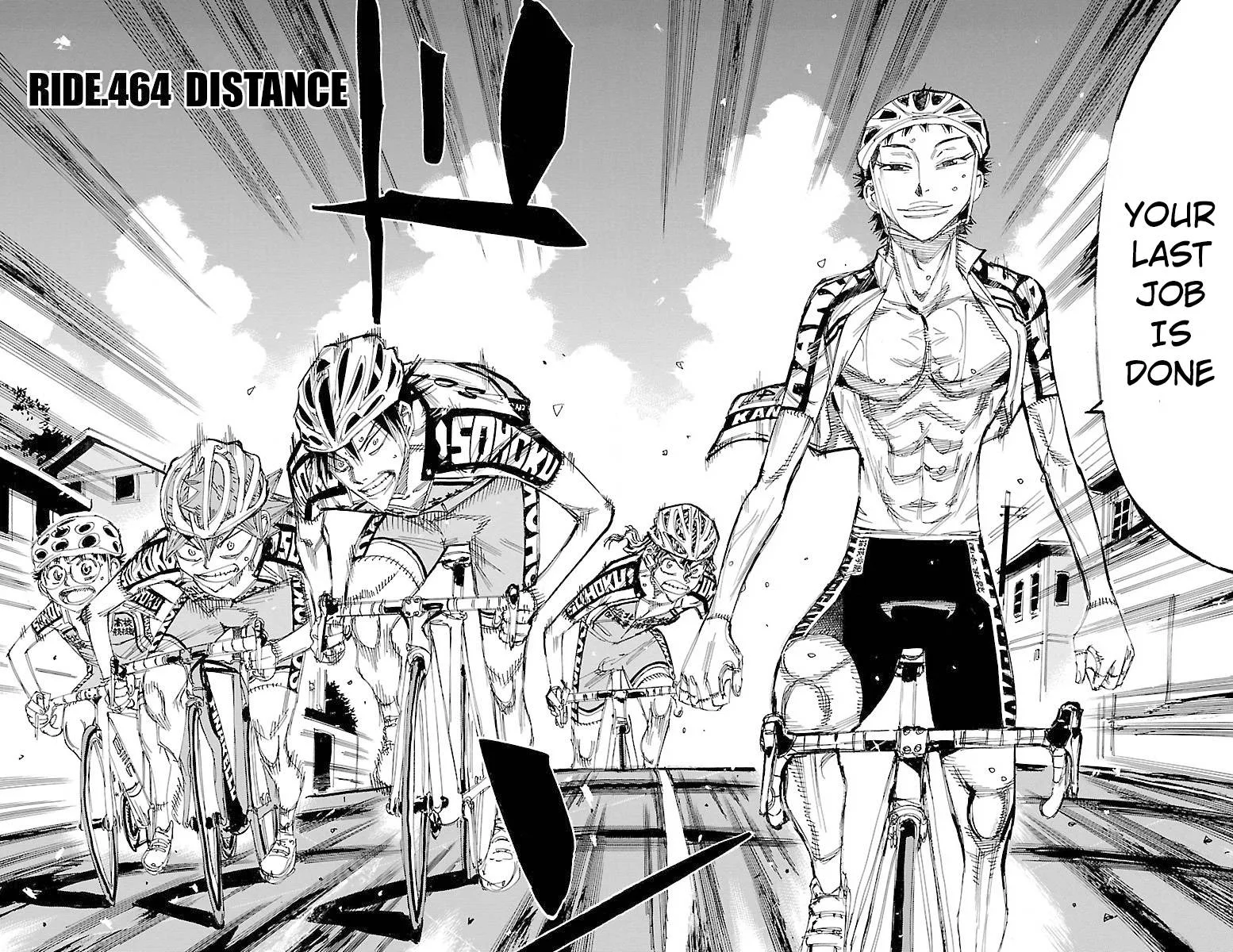Yowamushi Pedal Chapter 464 page 3