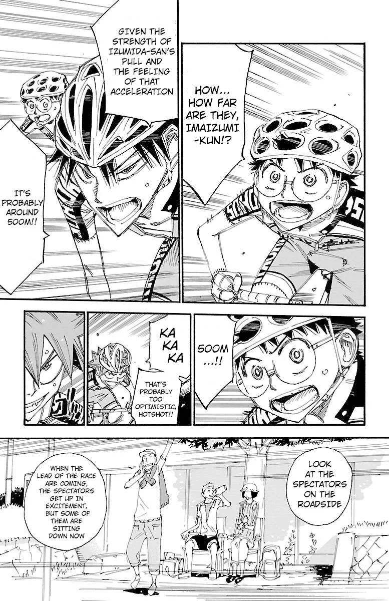 Yowamushi Pedal Chapter 464 page 7