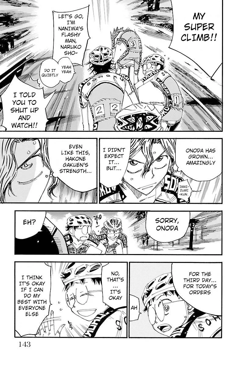 Yowamushi Pedal Chapter 465 page 16