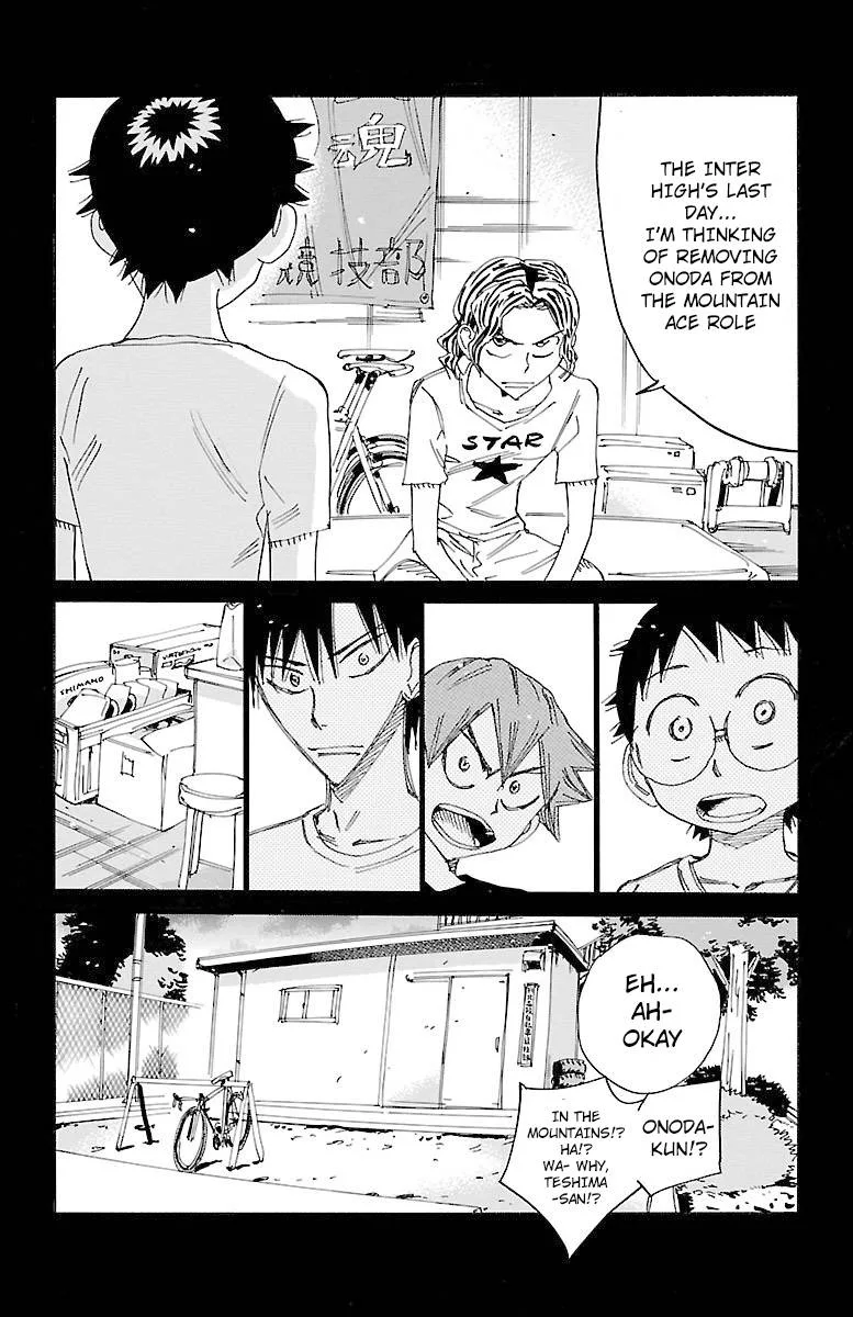 Yowamushi Pedal Chapter 465 page 17
