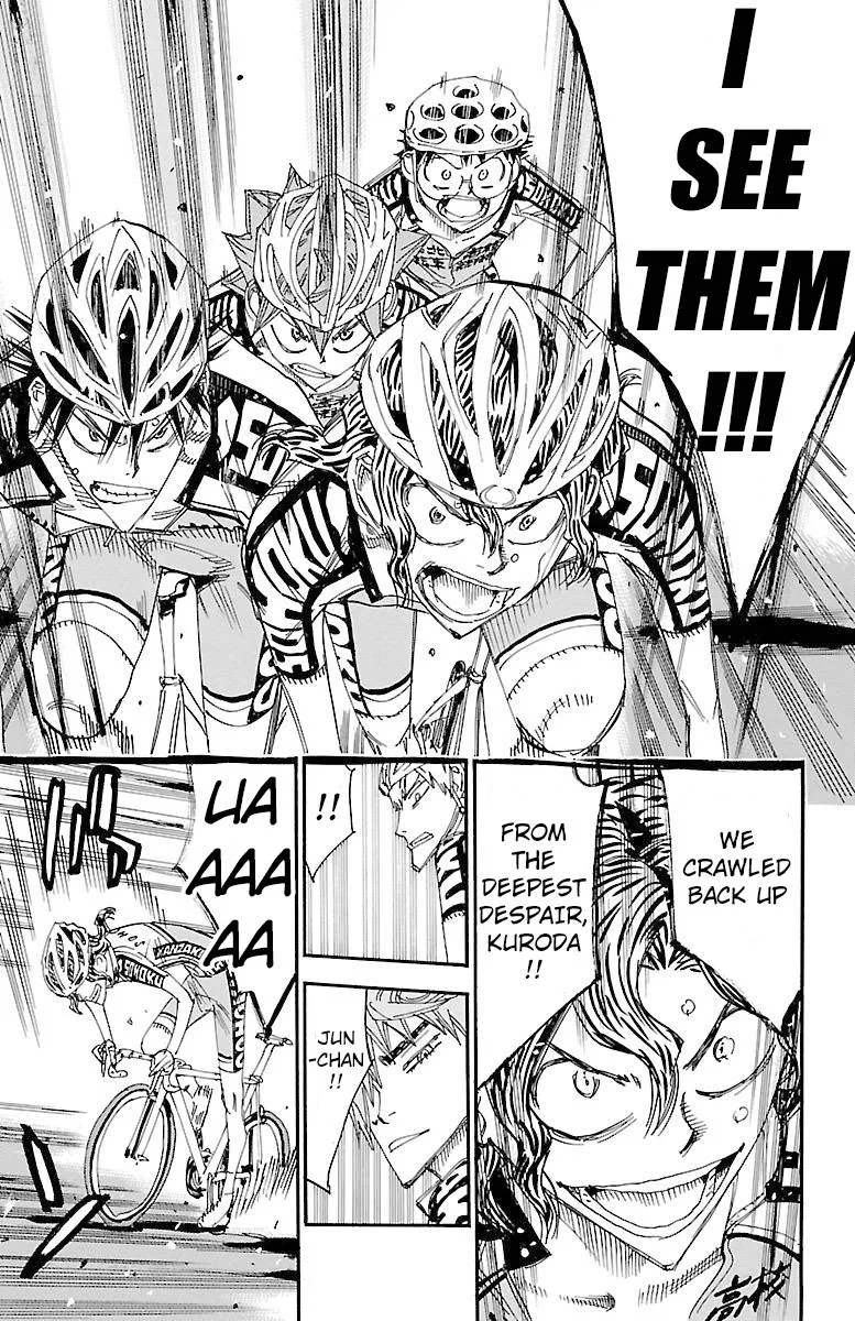 Yowamushi Pedal Chapter 466 page 17