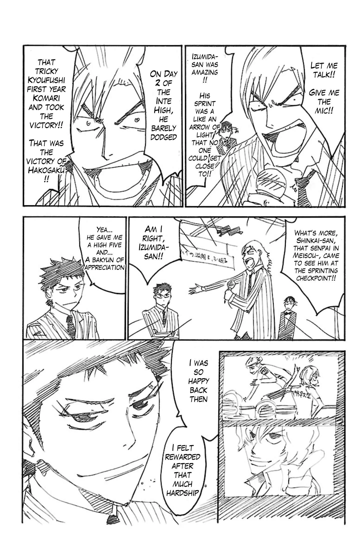 Yowamushi Pedal Chapter 467.5 page 8