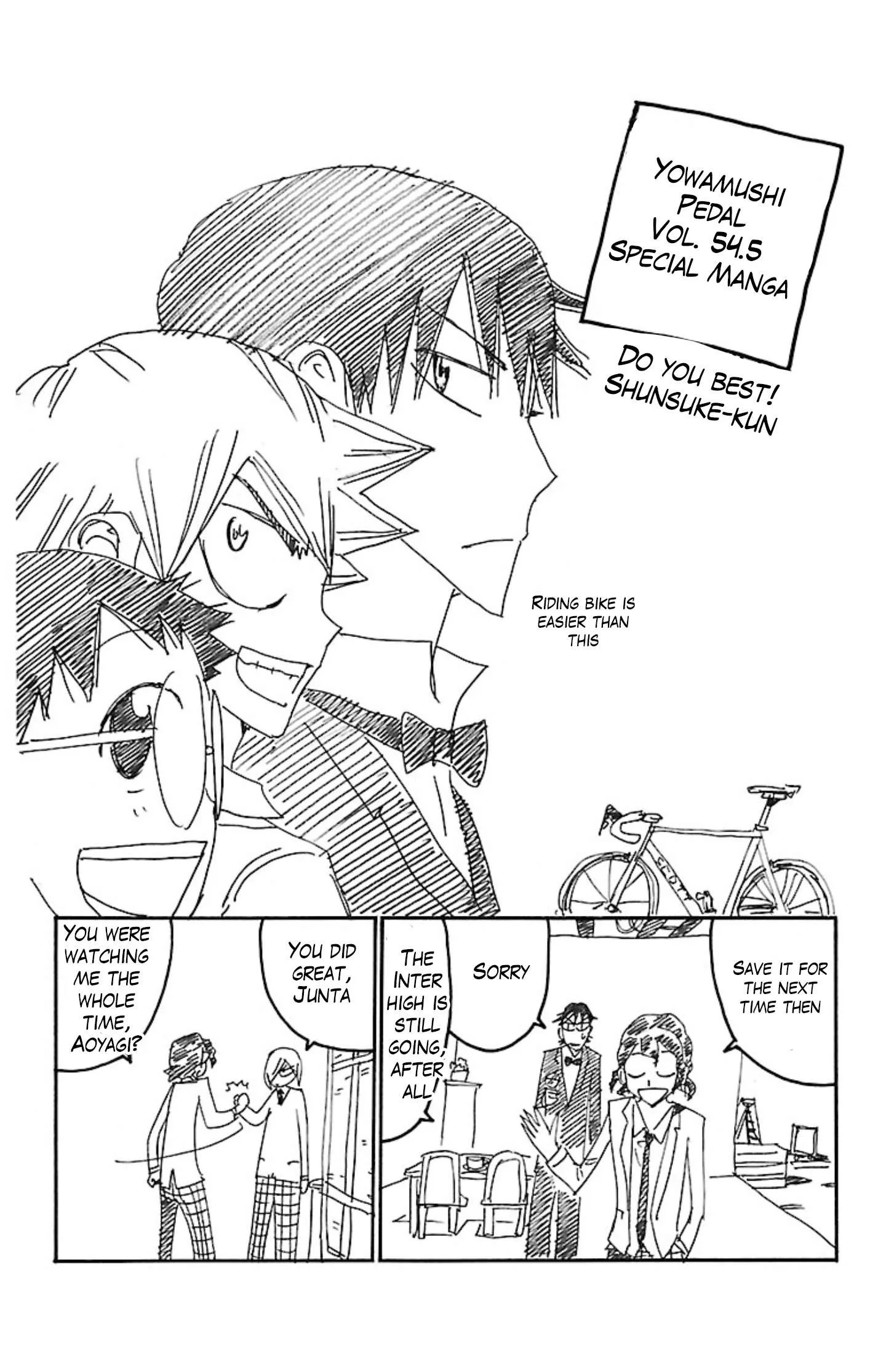 Yowamushi Pedal Chapter 467.5 page 15
