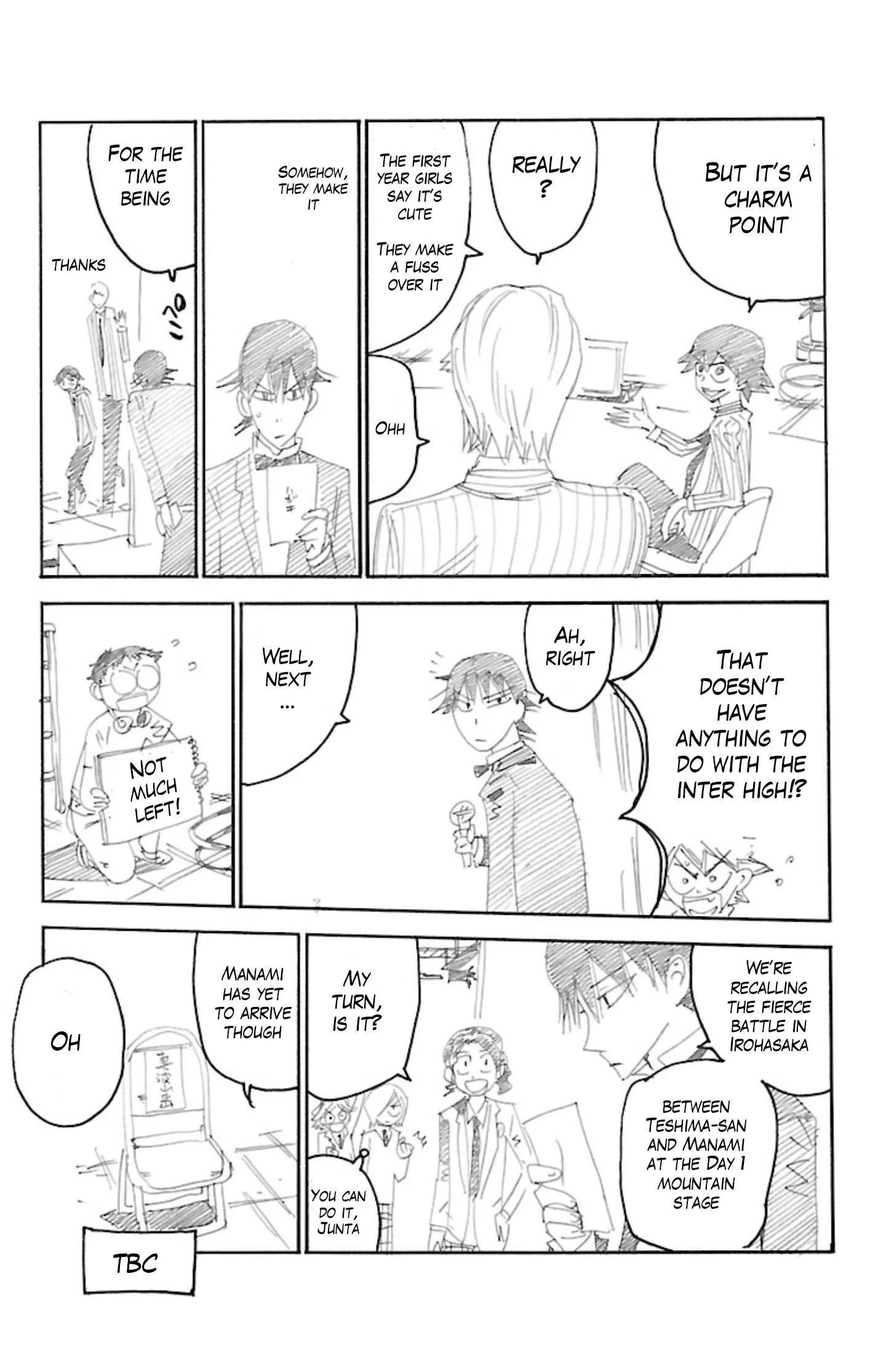 Yowamushi Pedal Chapter 467.5 page 13