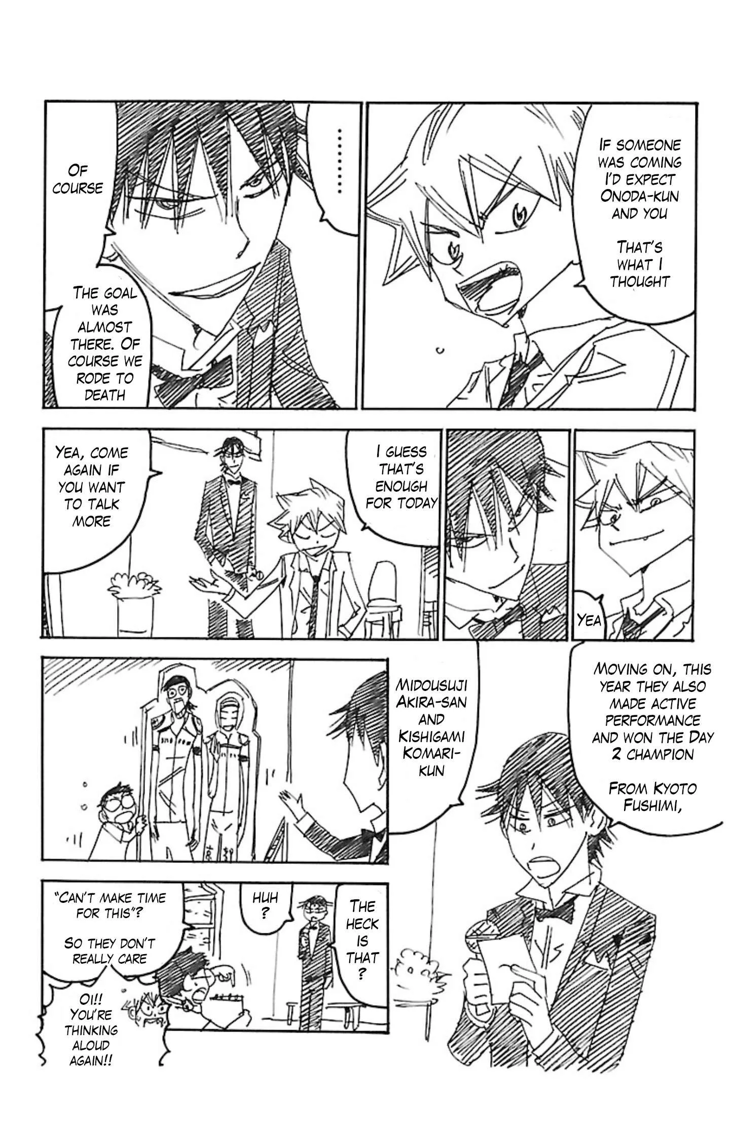Yowamushi Pedal Chapter 467.5 page 19