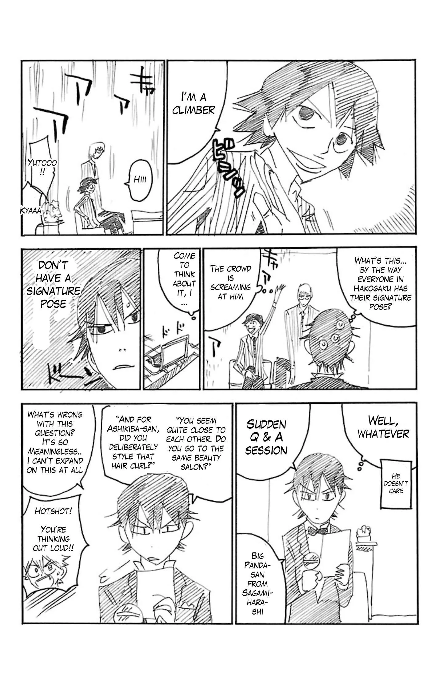 Yowamushi Pedal Chapter 467.5 page 11