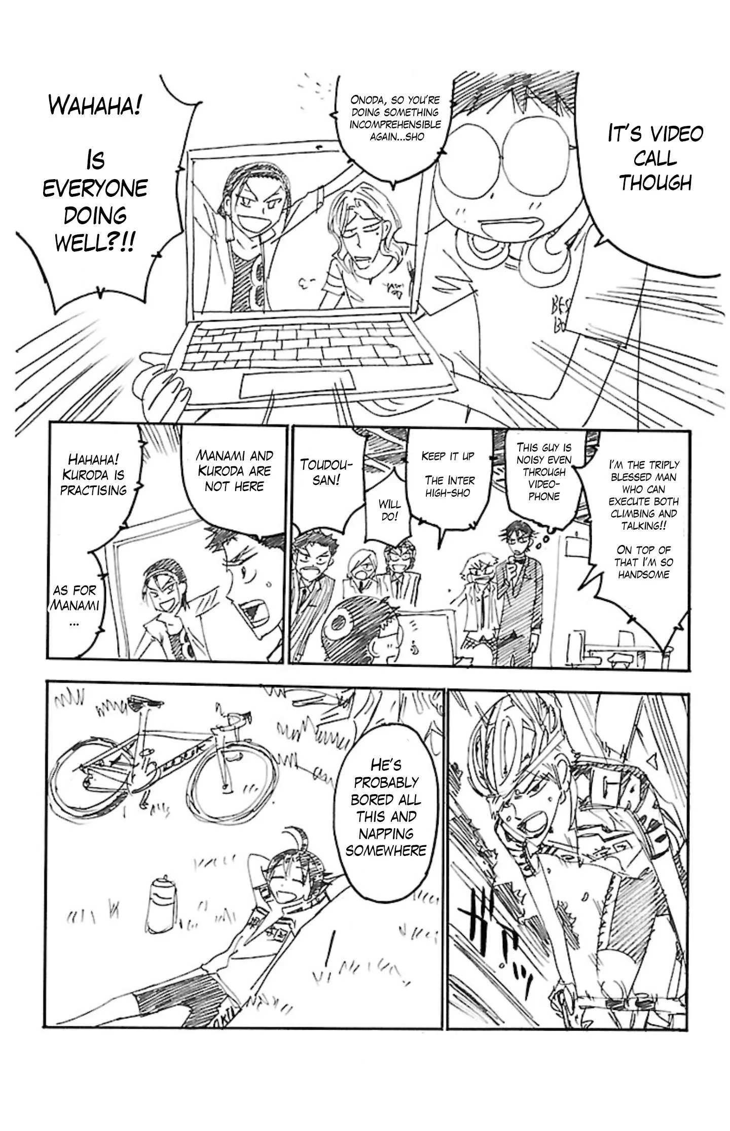 Yowamushi Pedal Chapter 467.5 page 24