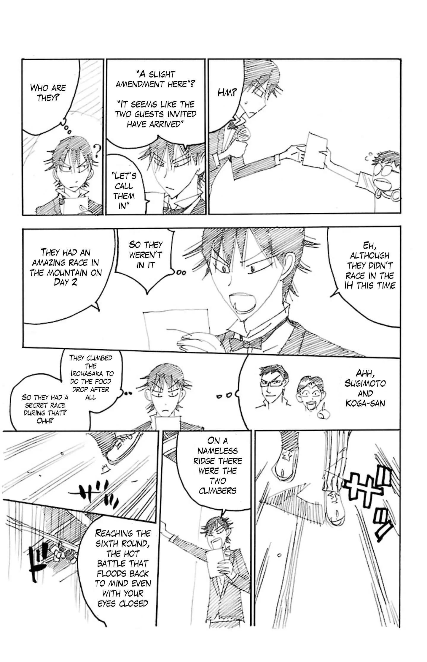 Yowamushi Pedal Chapter 467.5 page 22