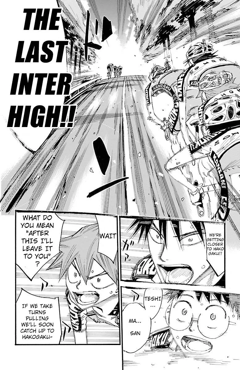 Yowamushi Pedal Chapter 467 page 15