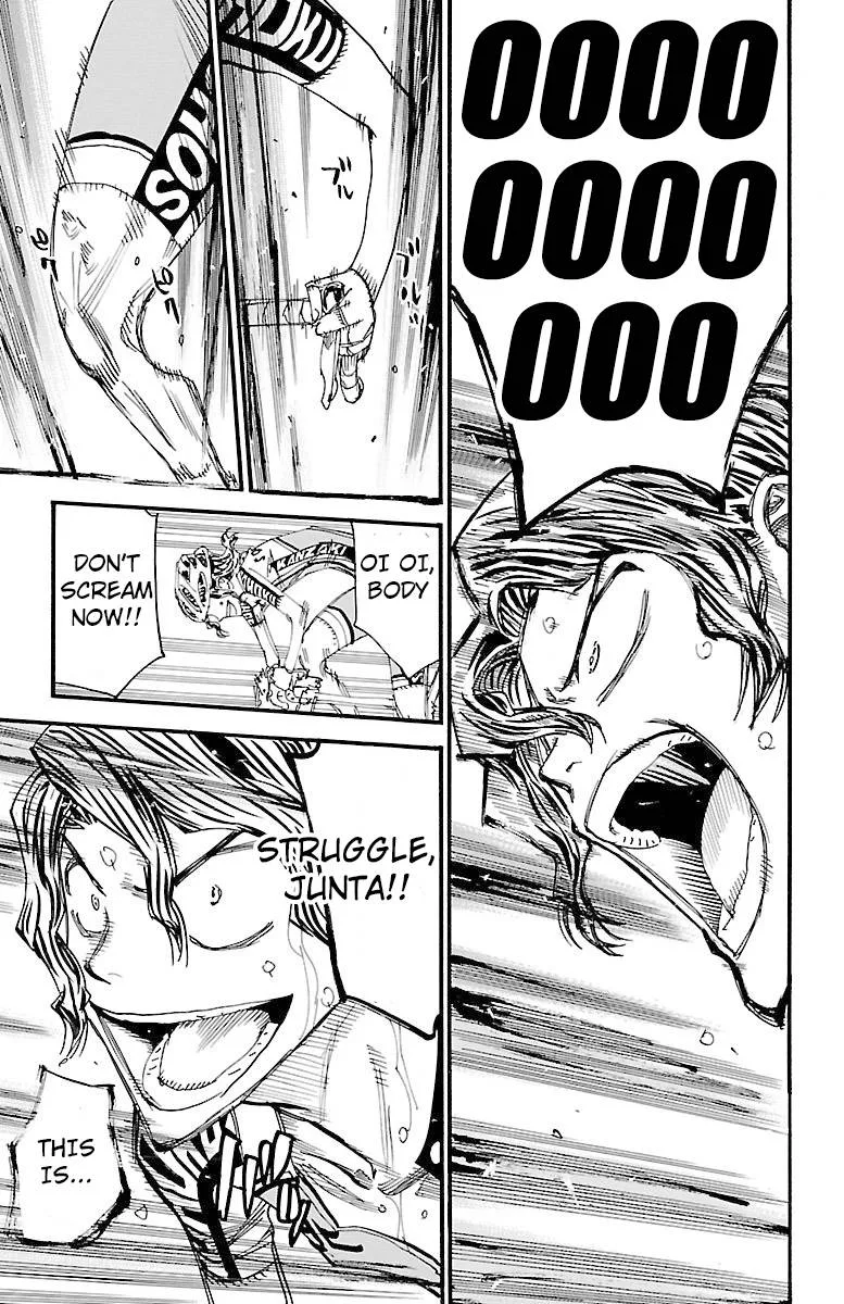 Yowamushi Pedal Chapter 467 page 14