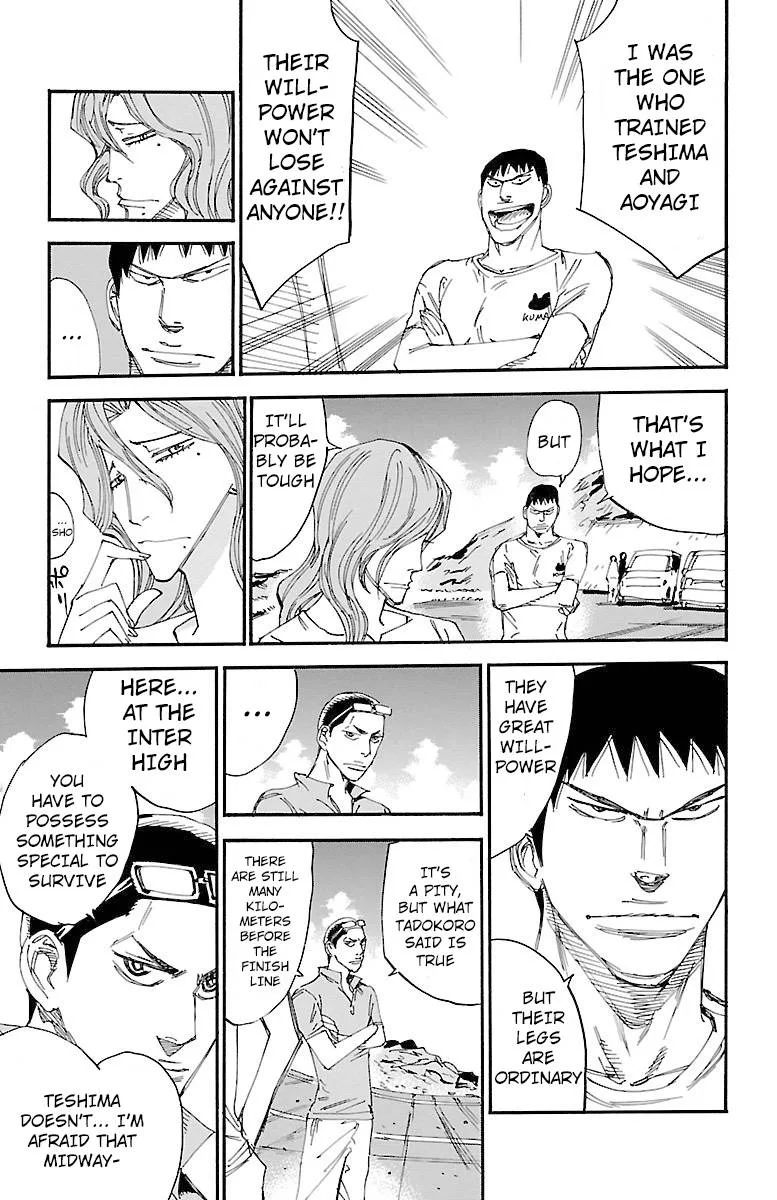 Yowamushi Pedal Chapter 467 page 8