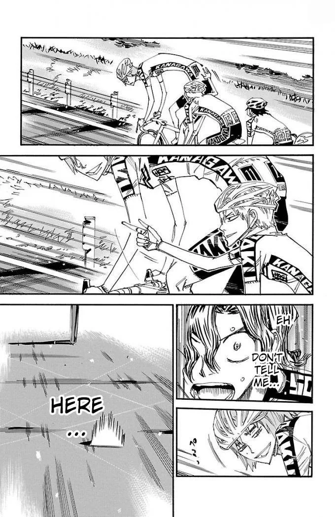 Yowamushi Pedal Chapter 468 page 11
