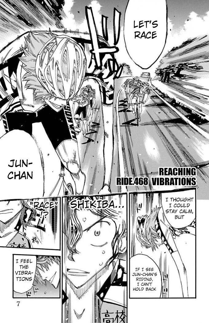 Yowamushi Pedal Chapter 468 page 2