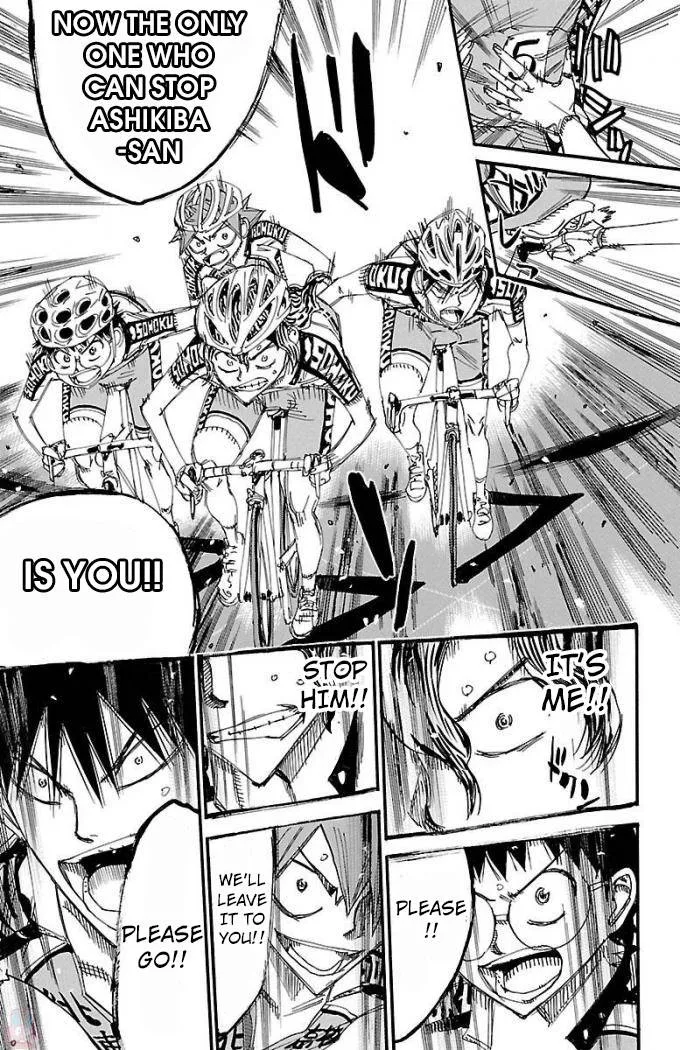 Yowamushi Pedal Chapter 468 page 14