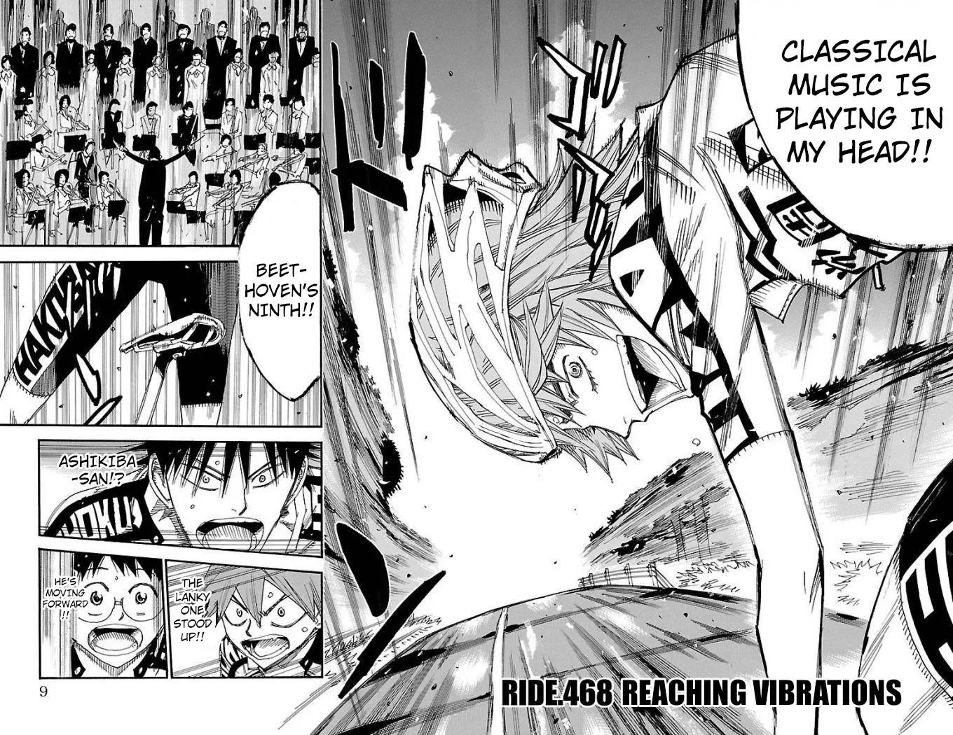 Yowamushi Pedal Chapter 468 page 3
