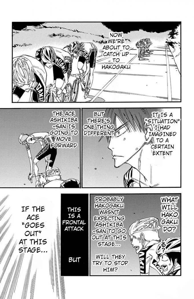 Yowamushi Pedal Chapter 468 page 7
