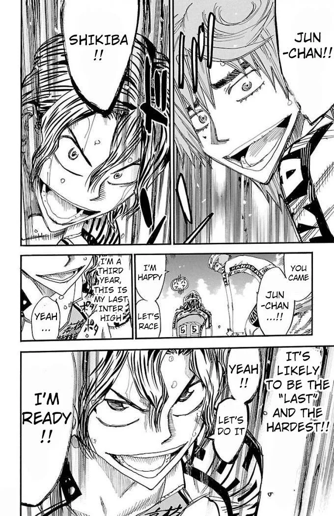 Yowamushi Pedal Chapter 468 page 17