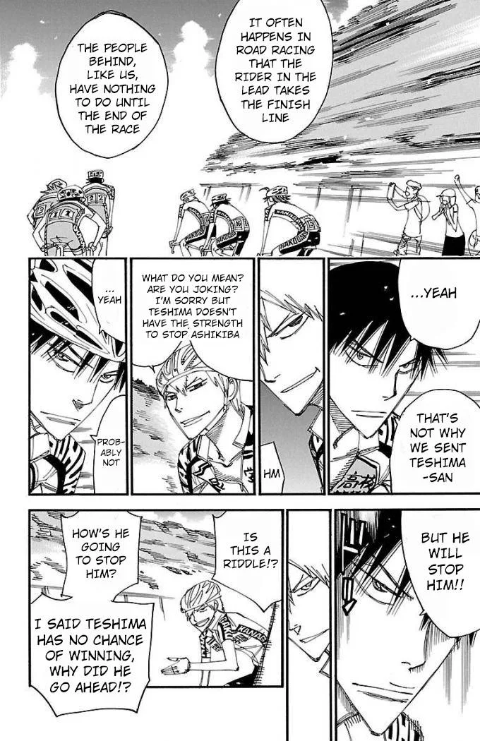 Yowamushi Pedal Chapter 469 page 10