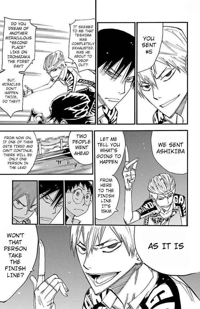 Yowamushi Pedal Chapter 469 page 9