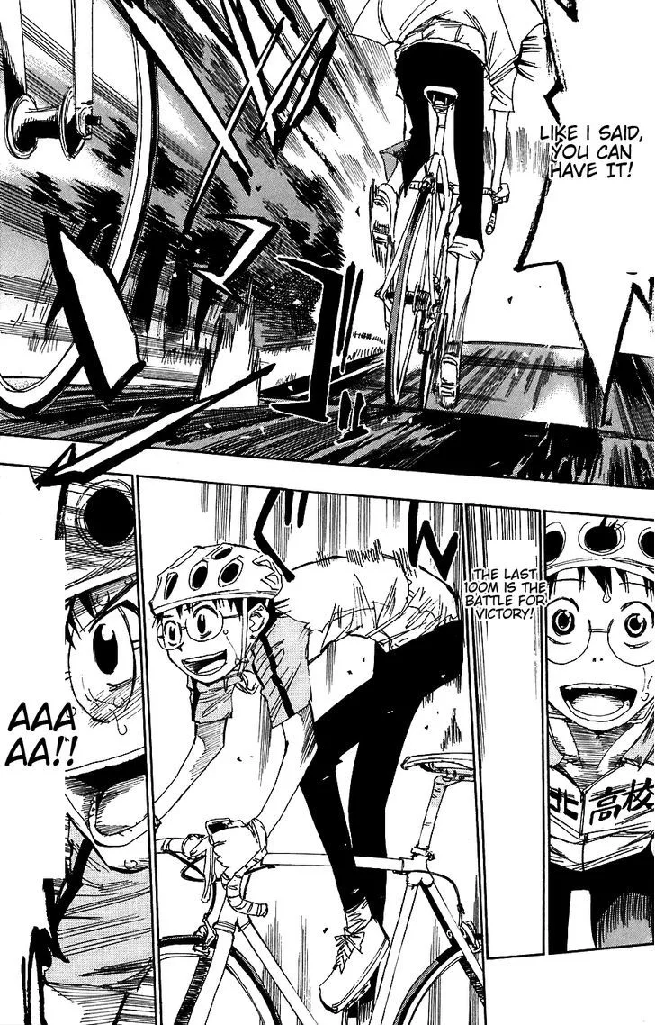 Yowamushi Pedal Chapter 47 page 15
