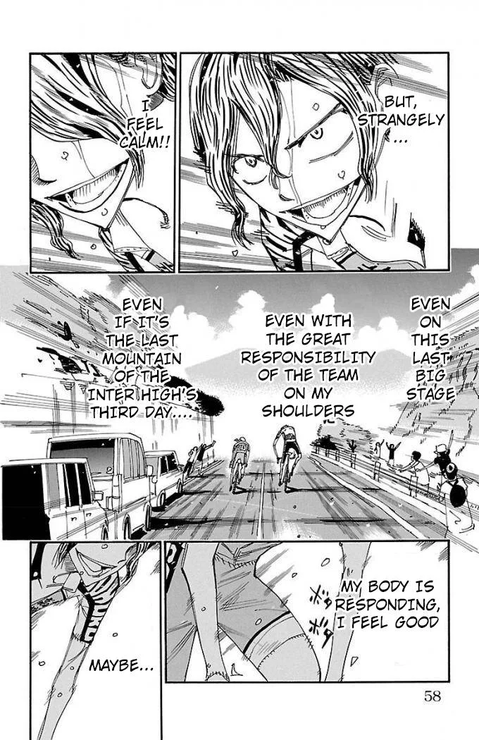 Yowamushi Pedal Chapter 470 page 8