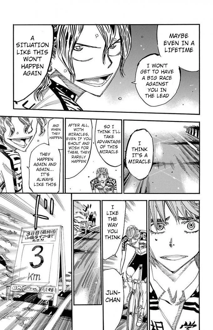 Yowamushi Pedal Chapter 470 page 17