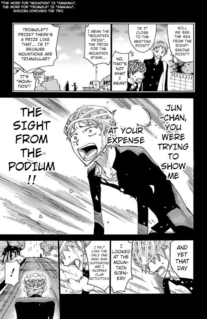 Yowamushi Pedal Chapter 473 page 4