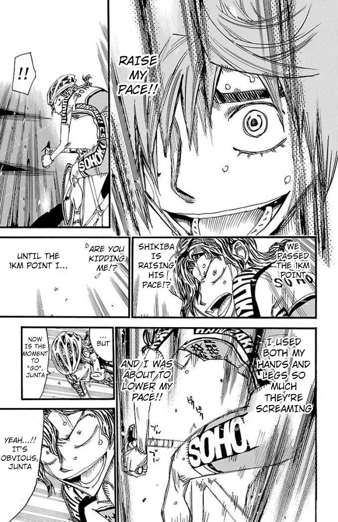 Yowamushi Pedal Chapter 475 page 11