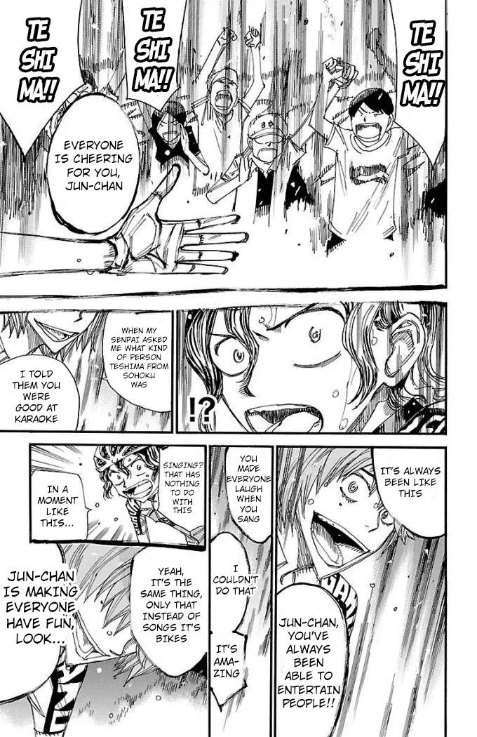Yowamushi Pedal Chapter 476 page 15