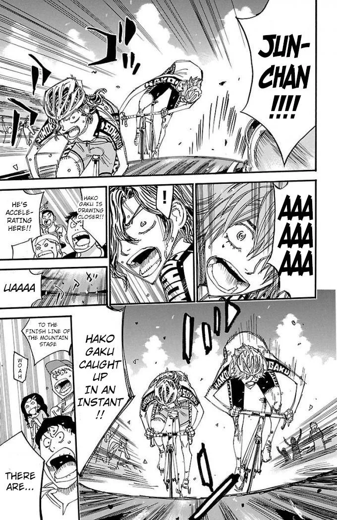 Yowamushi Pedal Chapter 476 page 13