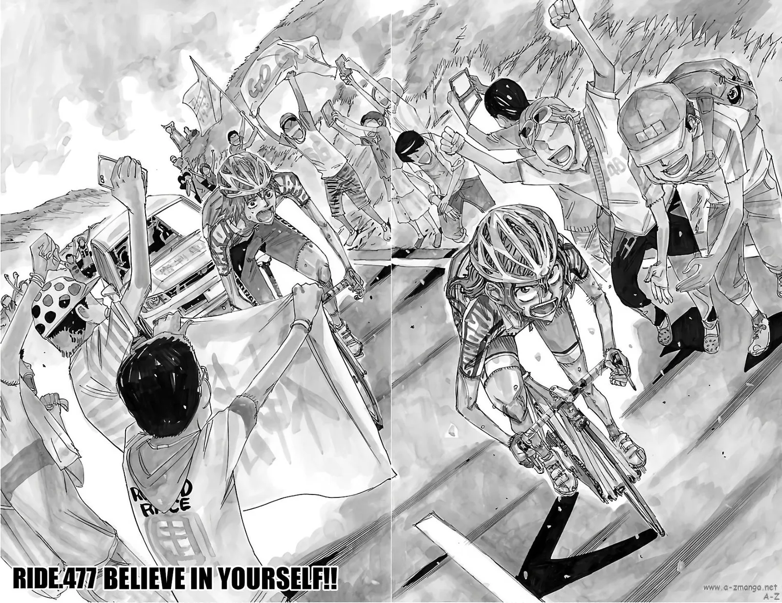 Yowamushi Pedal Chapter 477 page 3