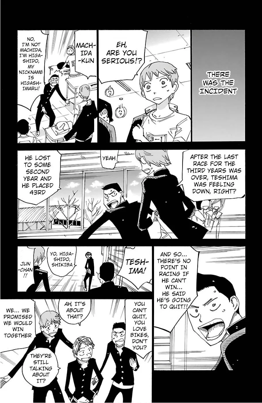 Yowamushi Pedal Chapter 478 page 4
