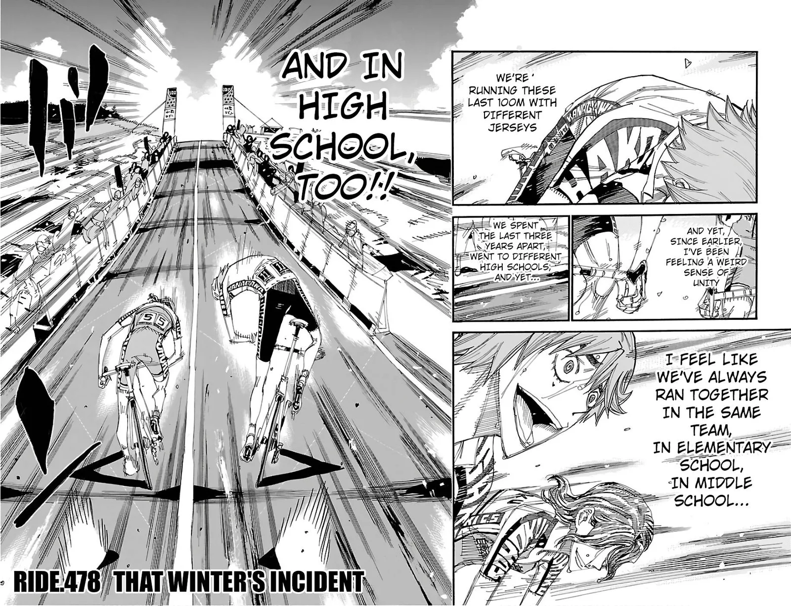 Yowamushi Pedal Chapter 478 page 2