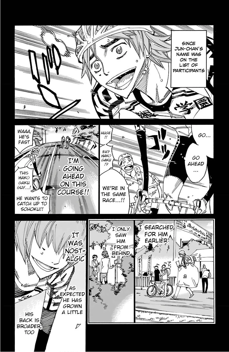 Yowamushi Pedal Chapter 479 page 4