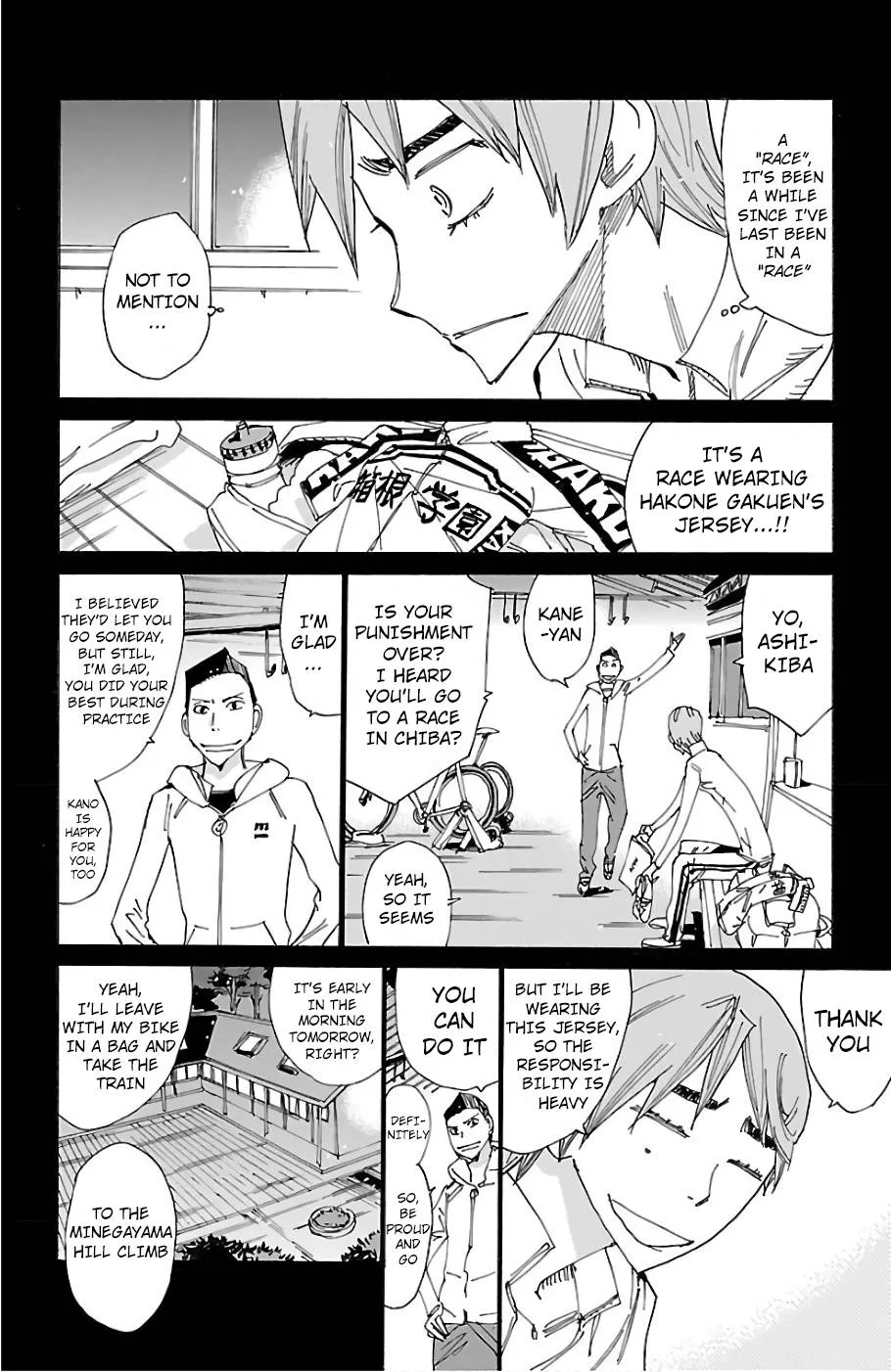 Yowamushi Pedal Chapter 479 page 2