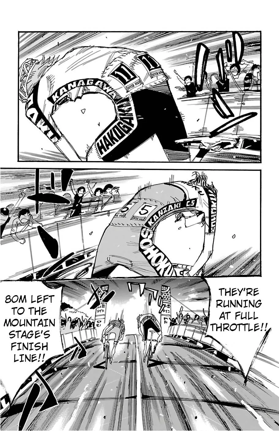 Yowamushi Pedal Chapter 479 page 11